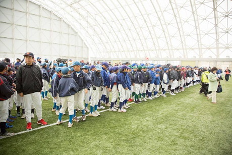 富山ベースボールプロジェクト　石川歩選手　野球教室&トークショー