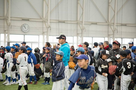富山ベースボールプロジェクト　石川歩選手　野球教室&トークショー